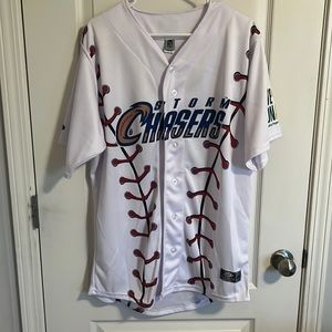 Omaha Stormchasers baseball jersey